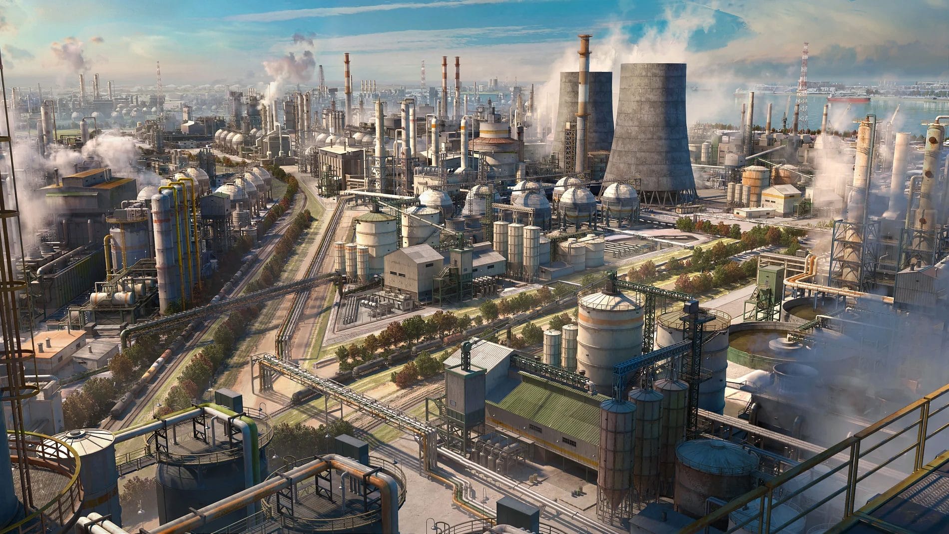 Kitbash3d - Refineries (Blender Only)