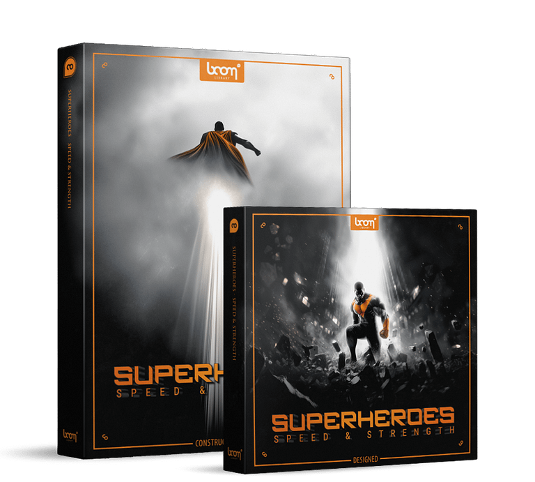 BOOM Library - Superheroes - Speed & Strength